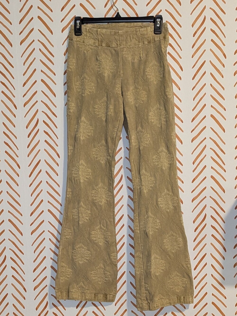 Free People The Bangle Flare Pants Size 2 Cotton